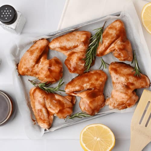 marinade poulet avec citron et herbes fraîches