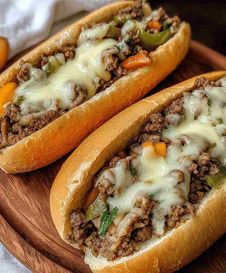 Ground Beef Philly Cheesesteaks The Ultimate Easy Dinner Recipe