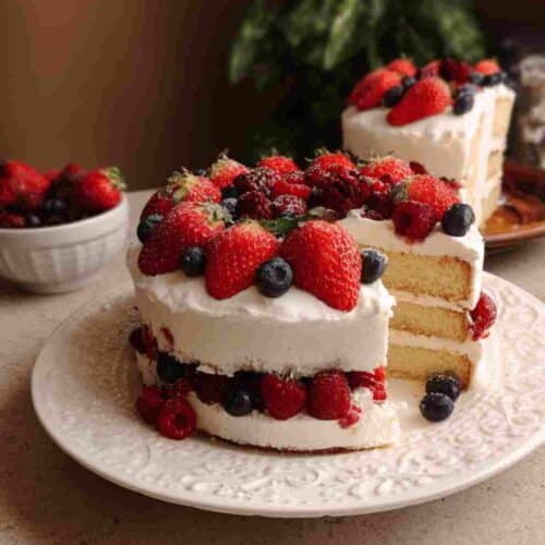 Berry Chantilly Cake