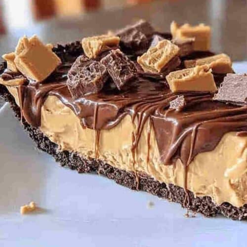 No-Bake Chocolate Peanut Butter Pie