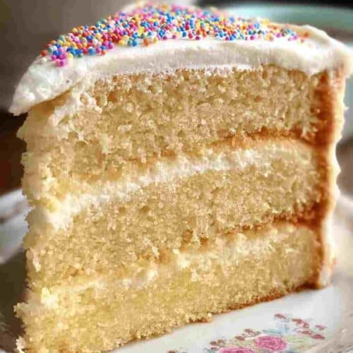 Homemade Vanilla Cake Easy Family Dessert Recipe