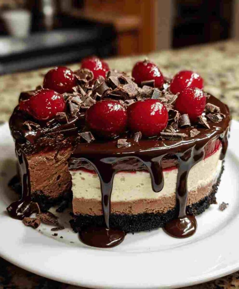 Decadent Black Forest Cheesecake The Ultimate Holiday Dessert
