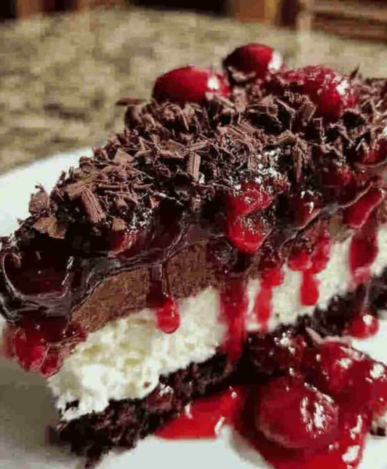 Black Forest Cheesecake Recipe Easy Chocolate Cherry Dessert