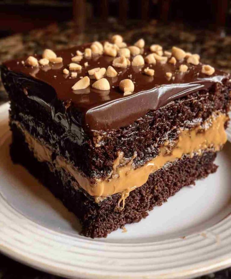 Chocolate Peanut Butter Texas Sheet Cake Easy Family Dessert