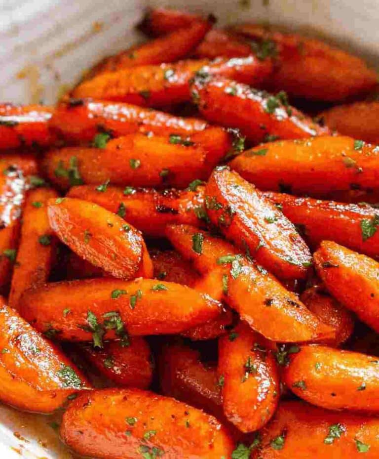 Honey Garlic Roasted Carrots Easy Family Dinner Side Dish