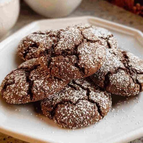 Chocolate Sugar Cookies Easy Dessert Recipe for Family Baking