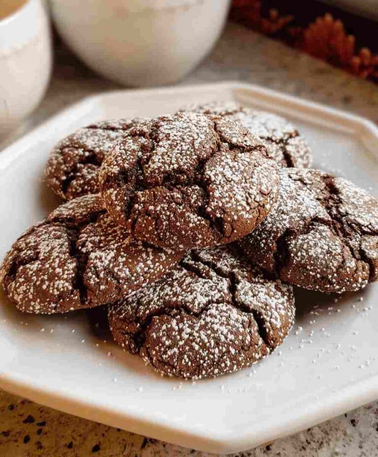 Chocolate Sugar Cookies Easy Dessert Recipe for Family Baking