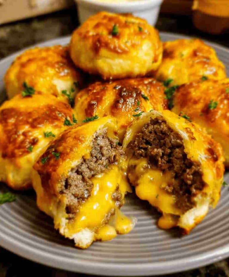 Parmesan Cheeseburger Bombs Recipe Easy Family Comfort Food
