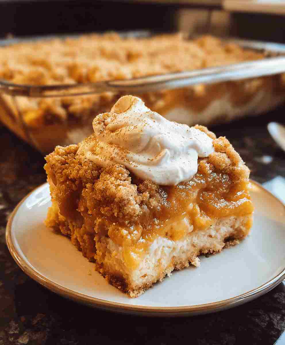 Pumpkin Dump Cake Easy Fall Dessert Recipe with Cake Mix