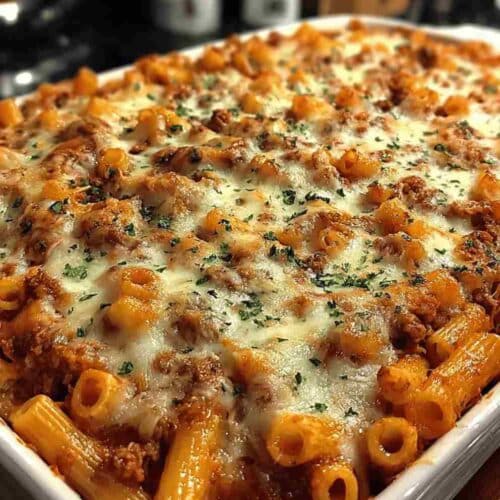 Million Dollar Baked Ziti Creamy, Cheesy Family Favorite