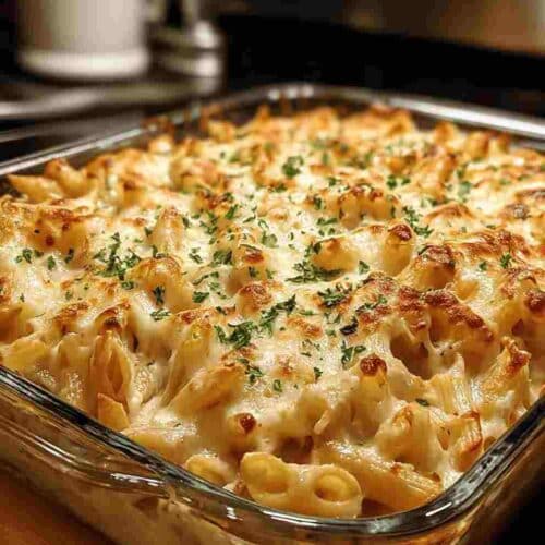 Crack Chicken Pasta Bake Easy Family Comfort Food Recipe