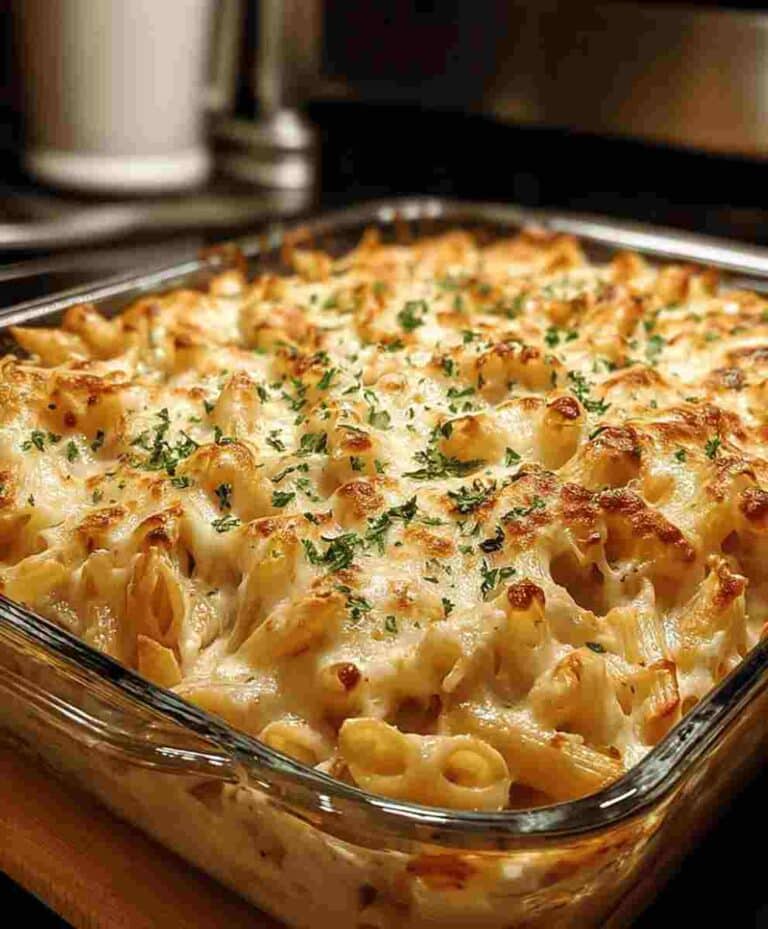 Crack Chicken Pasta Bake Easy Family Comfort Food Recipe
