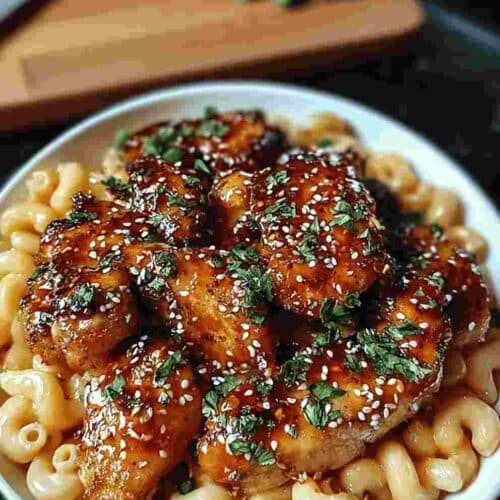 Sweet and Spicy Honey Pepper Chicken Easy Family Dinner Recipe