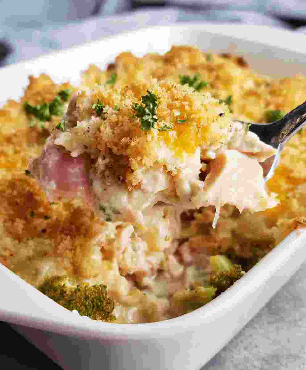 Chicken Cordon Bleu Casserole: Easy Dinner Recipe for Busy Families