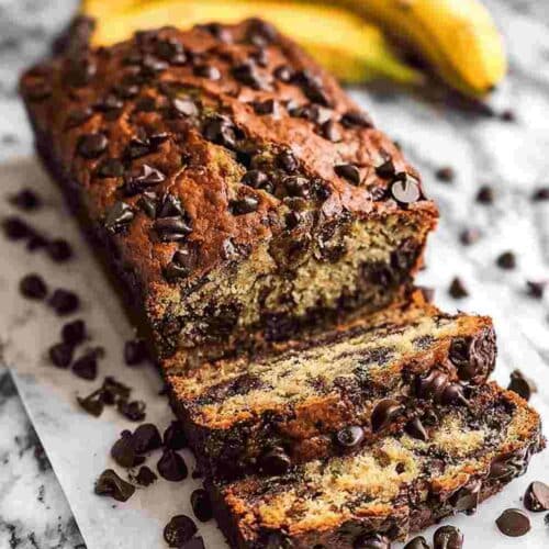 Chocolate Chip Banana Bread Easy Family Comfort Food Recipe