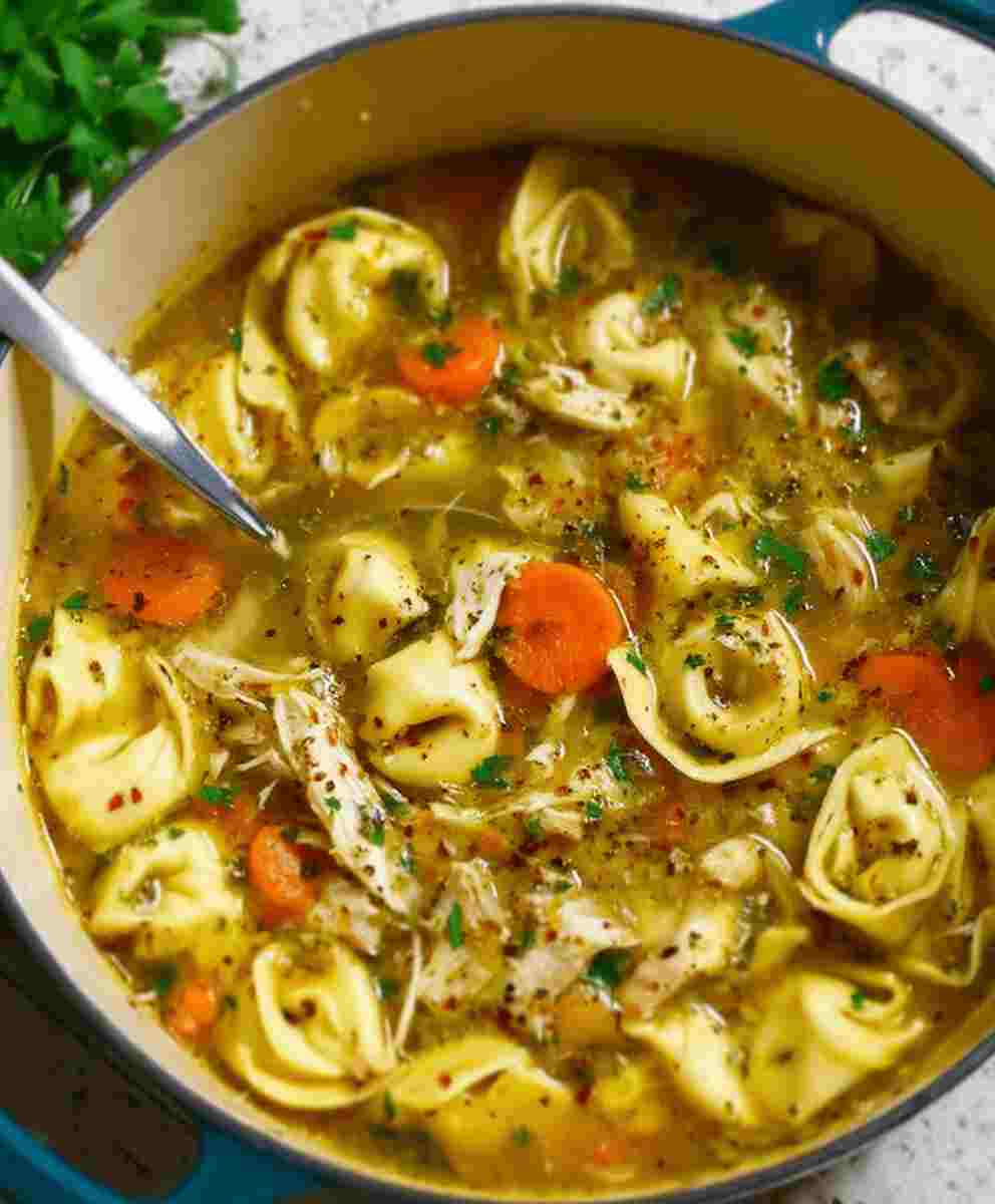 Chicken Tortellini Soup Easy, Comforting Weeknight Dinner