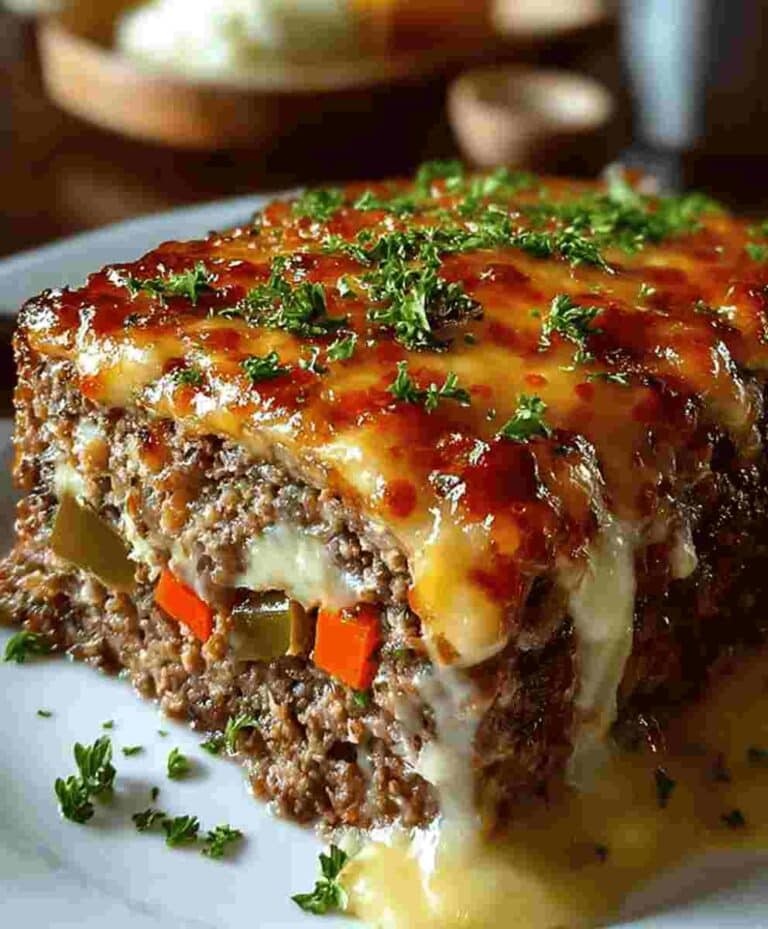 Philly Cheesesteak Meatloaf Easy Family Comfort Food