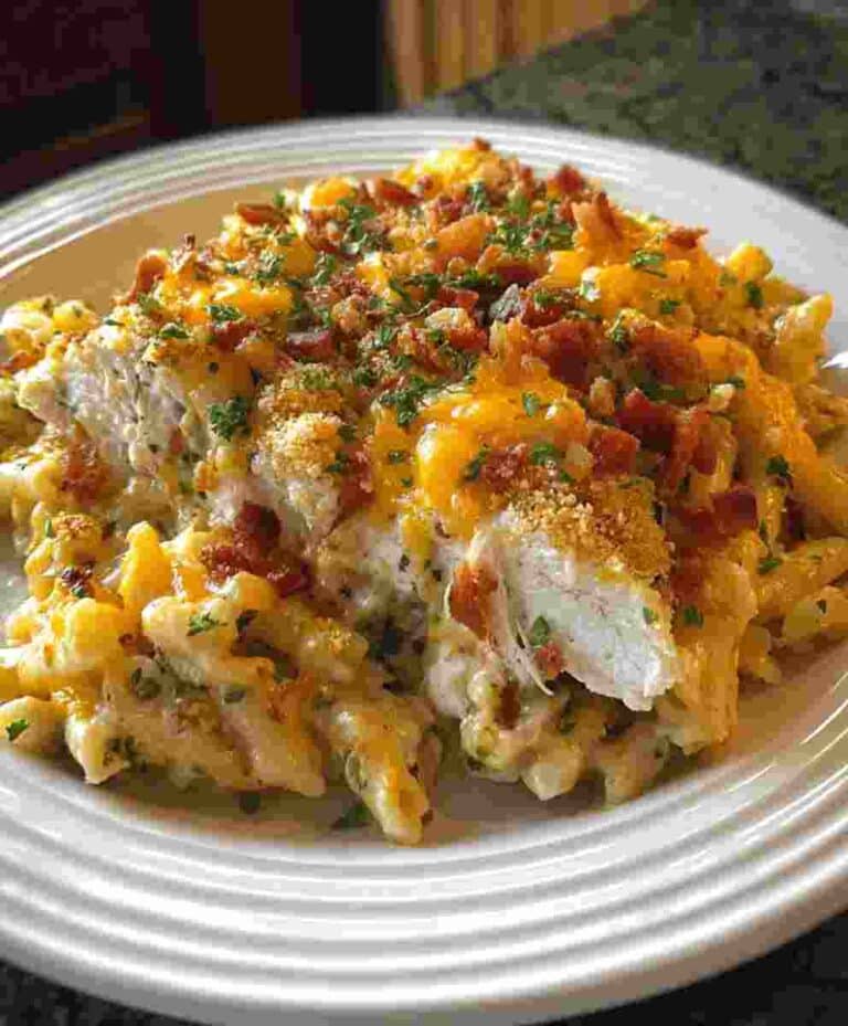 Crack Chicken Casserole: Easy Dinner Recipe for Families