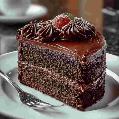 Midnight Fudge Cake Easy Decadent Dessert Recipe