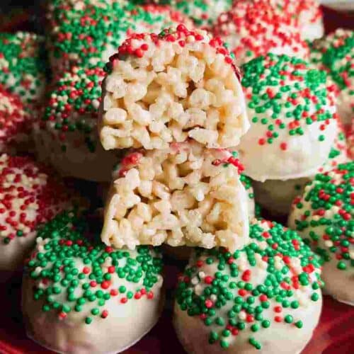 Christmas Rice Crispy Treats Recipe