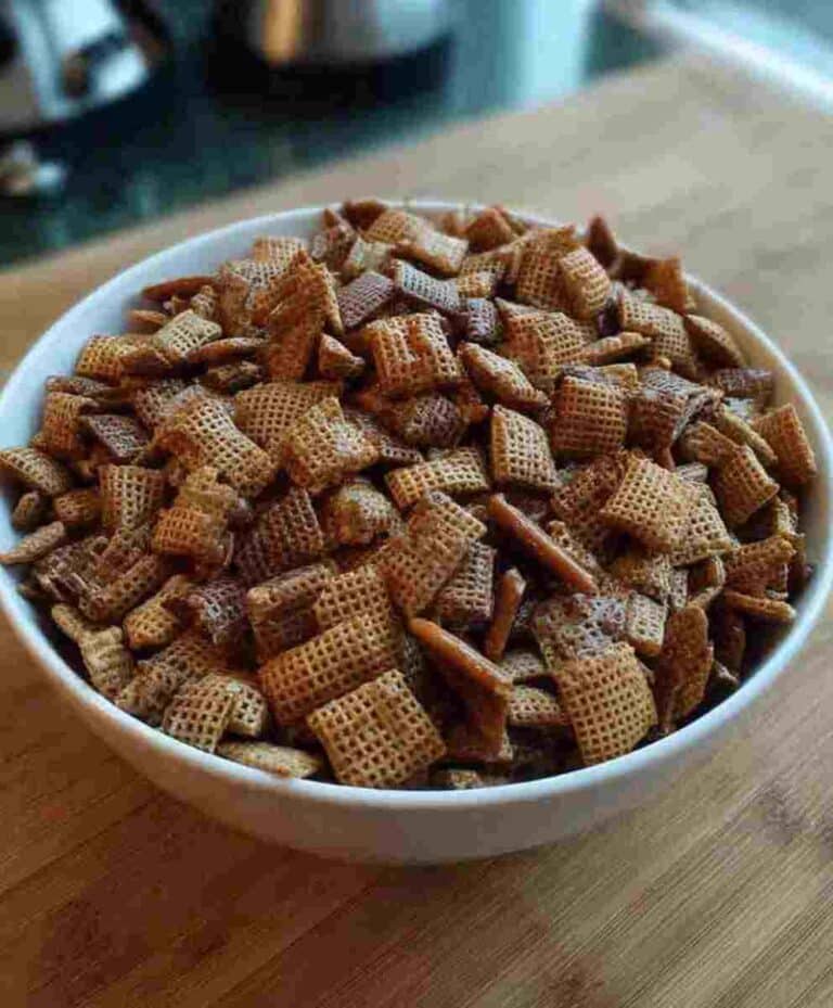 Toffee Chex Mix Recipe: Easy Budget-Friendly Party Snack