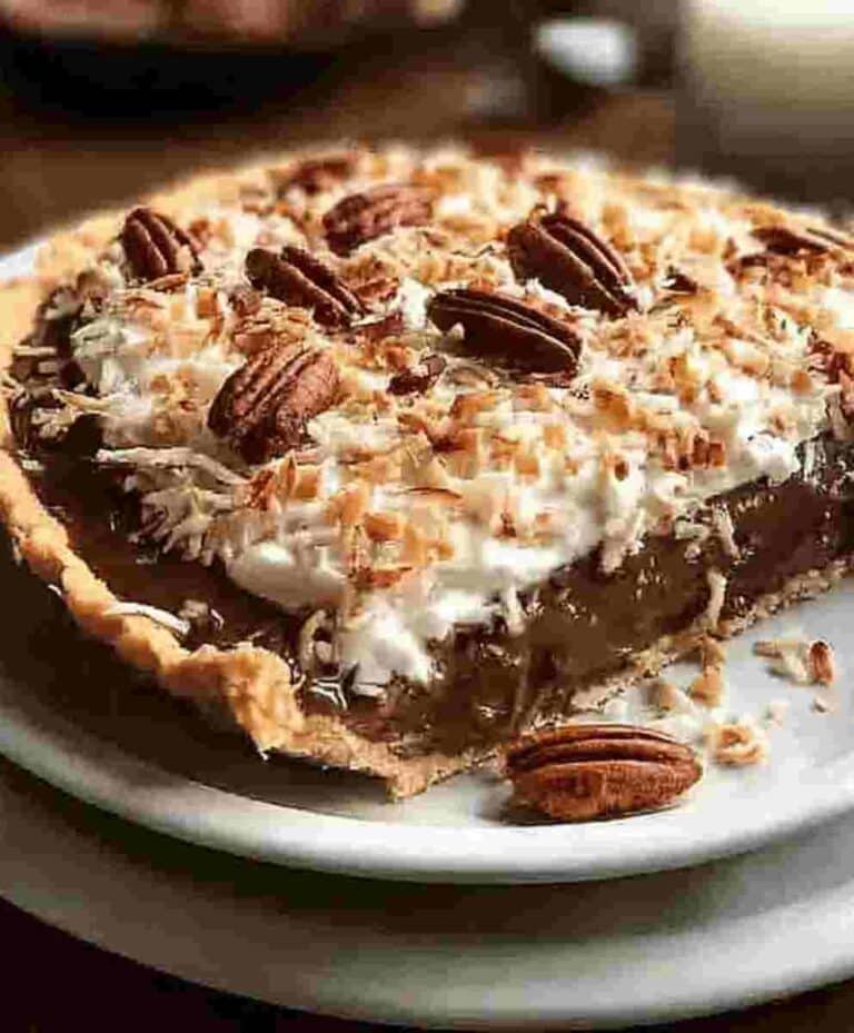 No-Bake German Chocolate Pie Recipe for Easy Dinner Desserts