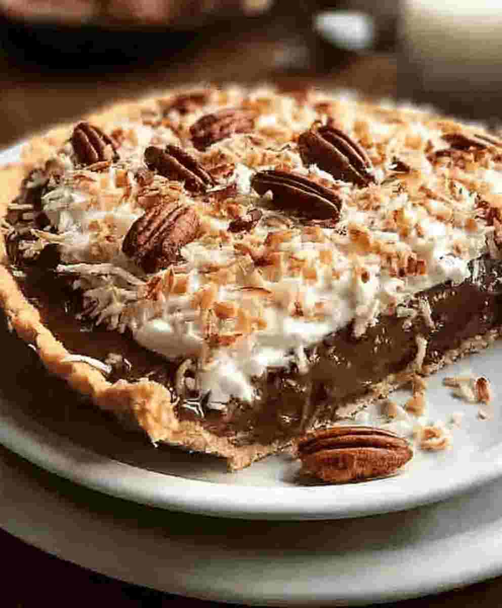 No-Bake German Chocolate Pie Recipe for Easy Dinner Desserts