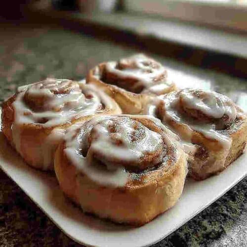 TikTok Cinnamon Rolls with Heavy Cream Easy Breakfast Recipe