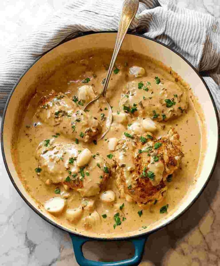 Creamy Garlic Chicken Easy Family Dinner Recipe