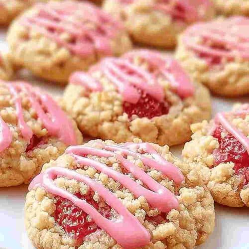 Strawberry Crunch Cookies Easy Dessert Recipe for Sweet Lovers