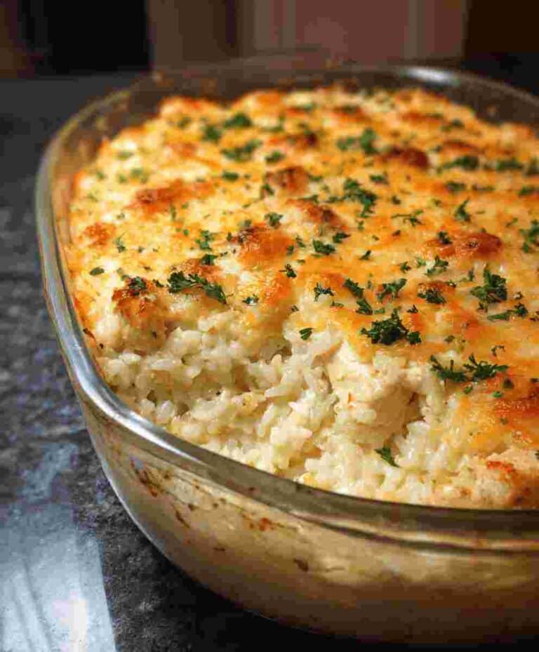 Angel Chicken Rice Casserole Easy Dinner Recipe