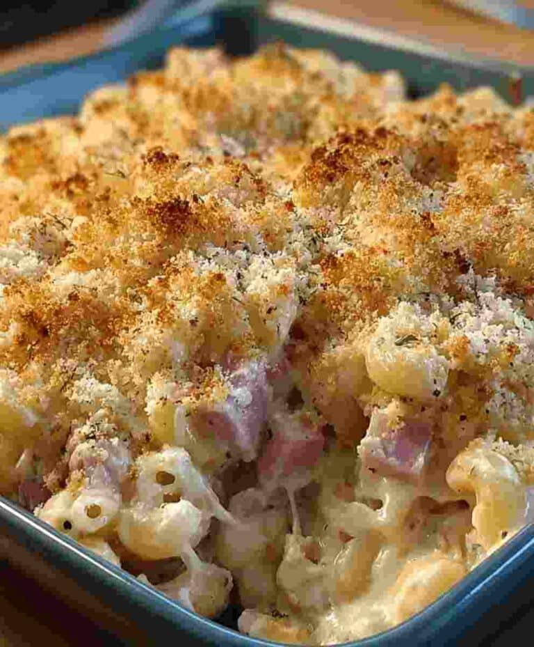 Chicken Cordon Bleu Casserole Easy Dinner Recipe
