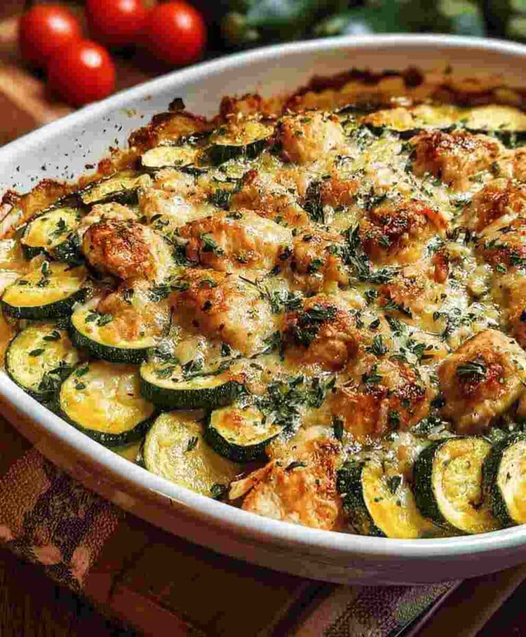 Easy Chicken Zucchini Bake Recipe for Healthy Dinners