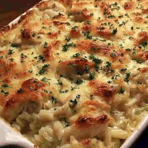 Chicken Alfredo Casserole: Easy Dinner Recipe for Busy Nights