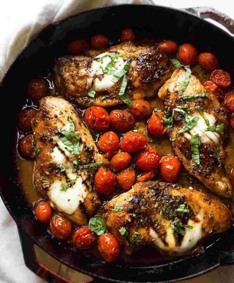 One Pan Balsamic Chicken Easy Family Dinner Recipe