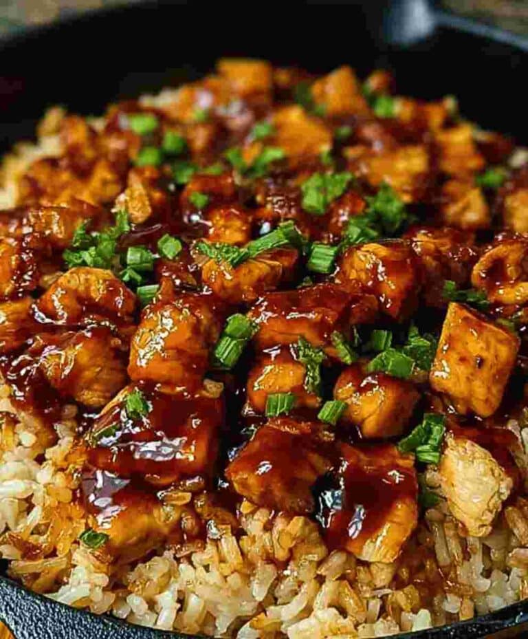 Smoky Chipotle BBQ Chicken and Rice Skillet Easy Family Dinner Recipe