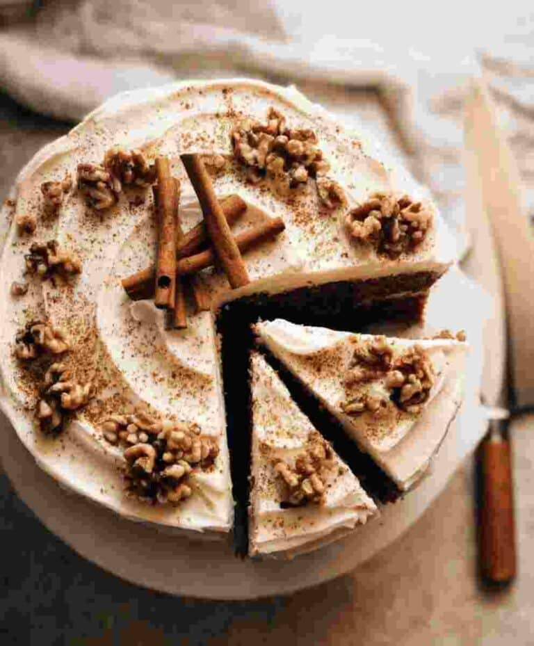 Spice Cake Recipe with Brown Butter Frosting Easy Fall Dessert