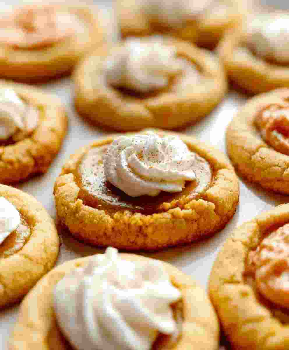 Pumpkin Pie Cookies Easy Dessert Recipe for Fall
