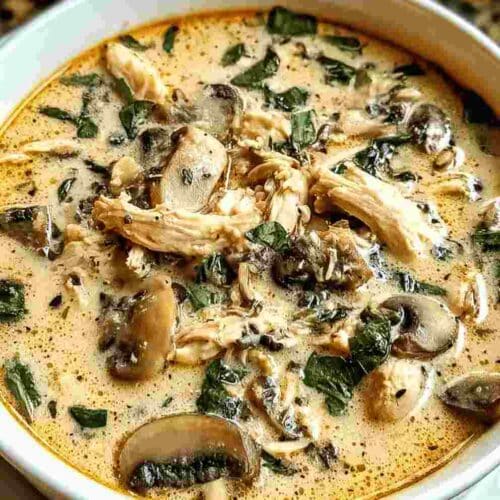 Rotisserie Chicken Mushroom Soup Recipe Easy Dinner