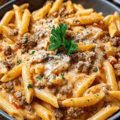 Creamy Beef Pasta Easy Dinner Recipe for Busy Families