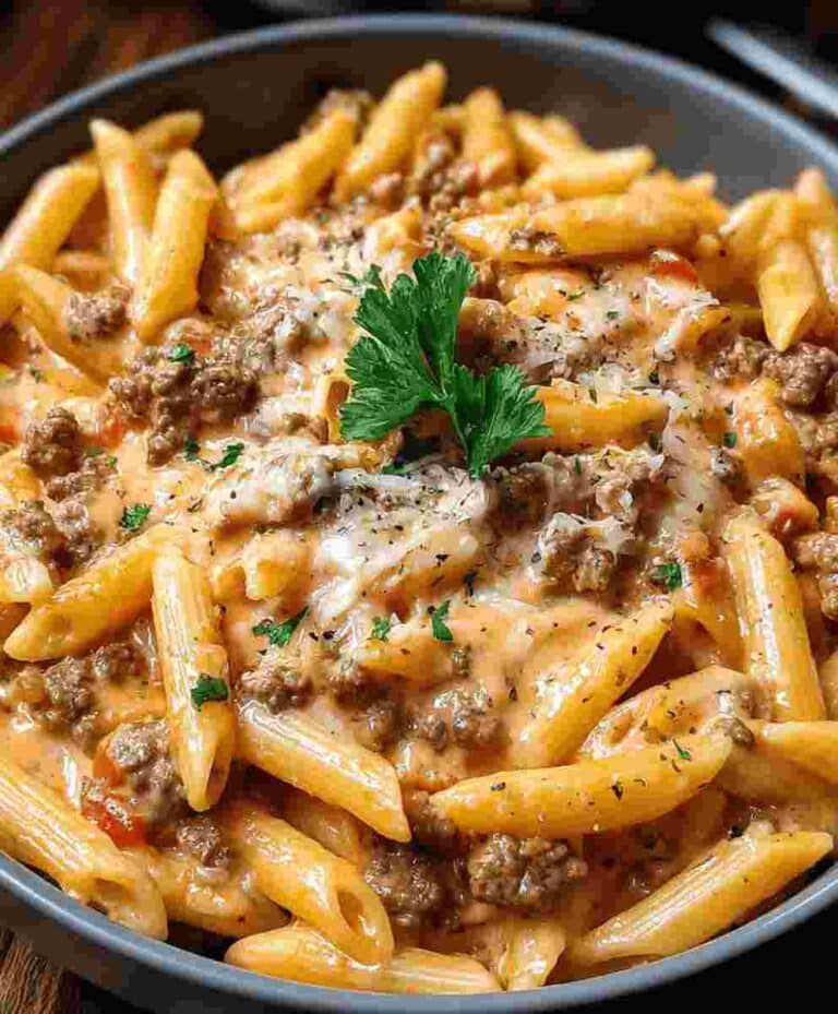 Creamy Beef Pasta Easy Dinner Recipe for Busy Families
