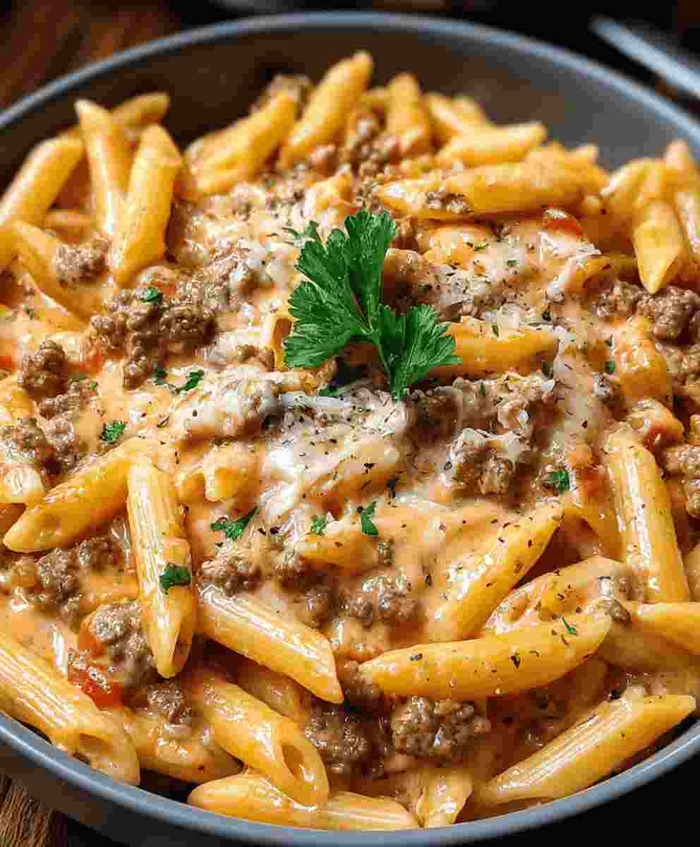 Creamy Beef Pasta Easy Dinner Recipe for Busy Families