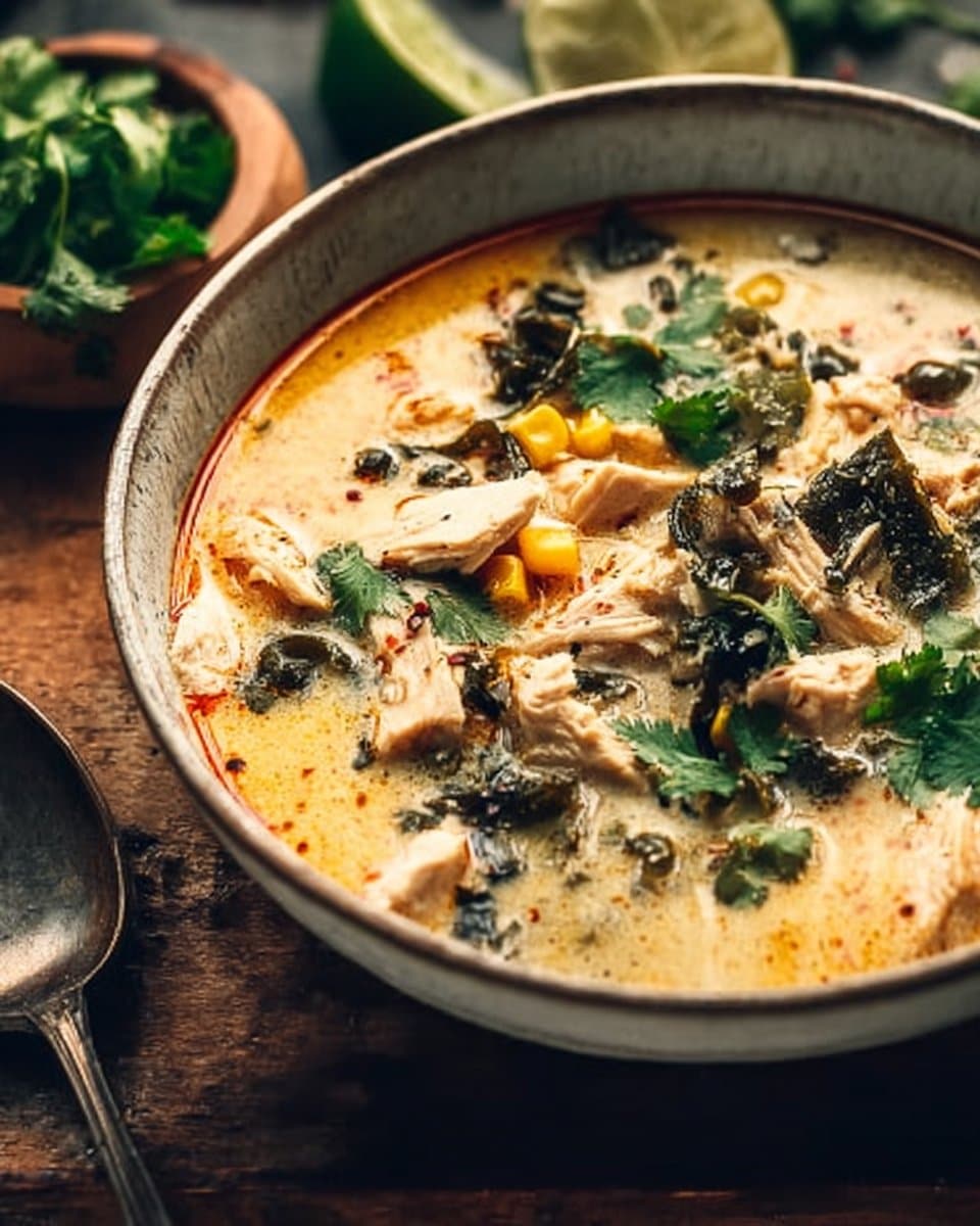 Chicken Poblano Soup