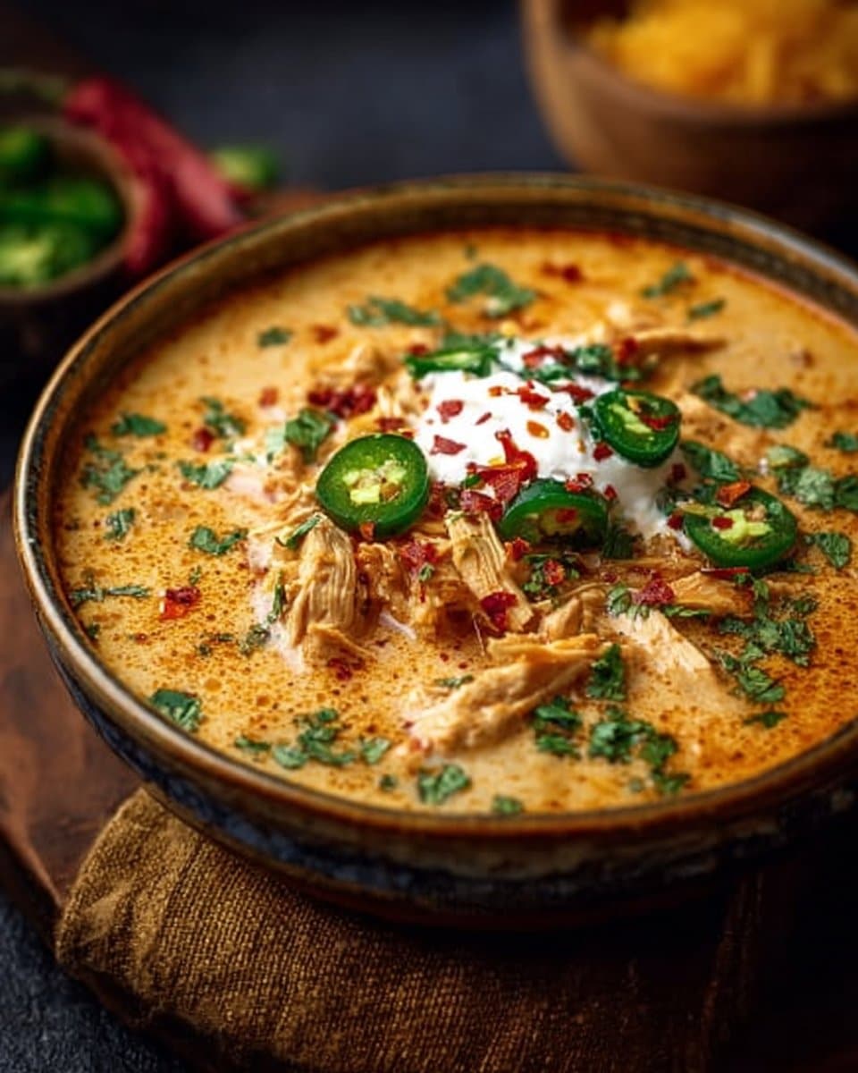 Creamy Chicken Enchilada Soup