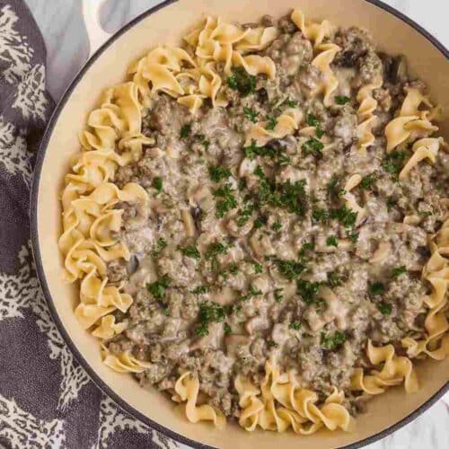 Easy Ground Beef Stroganoff – A Quick, Budget-Friendly Dinner