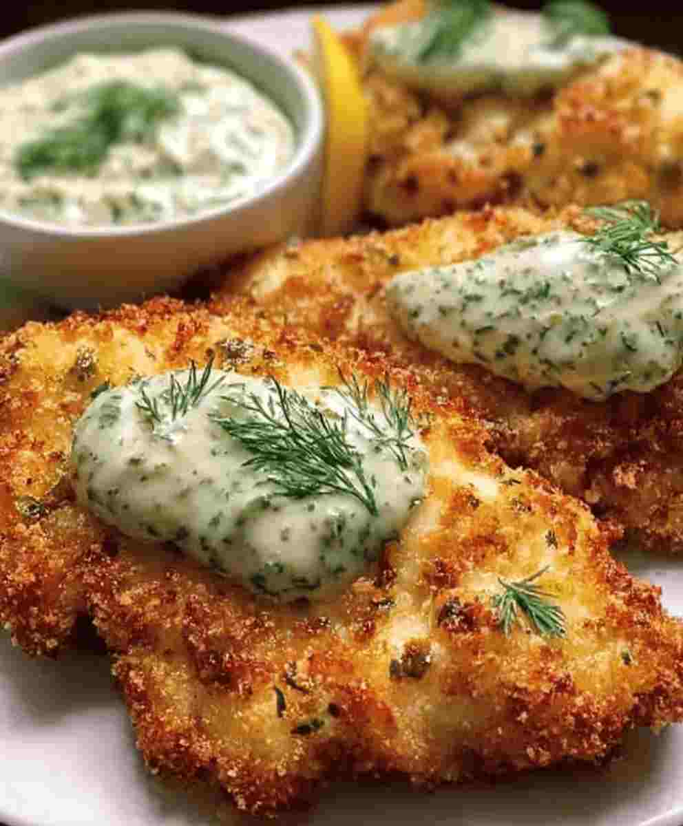 Crispy Dill Pickle Parmesan Chicken Easy Family Comfort Food