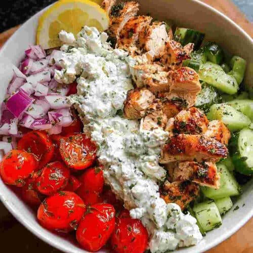 Greek Chicken Bowls: Easy Healthy Weeknight Dinner Everyone Loves