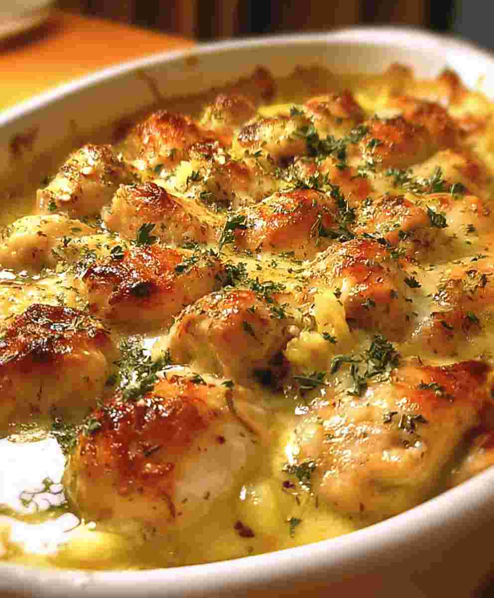 Swiss Chicken Casserole Easy Dinner Recipe for Family Comfort Food