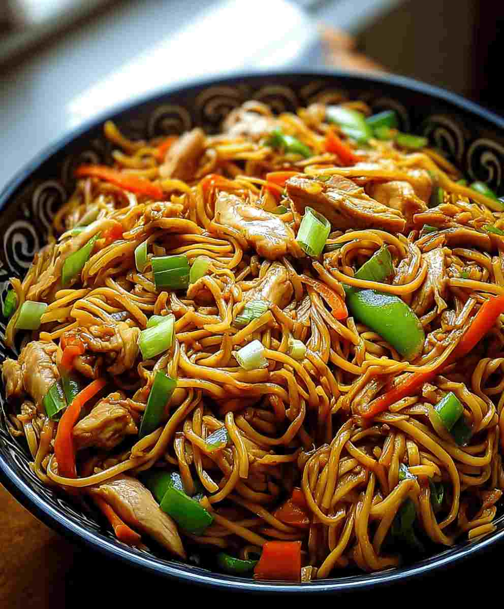Chicken Lo Mein: Easy Dinner Recipe for Busy Families