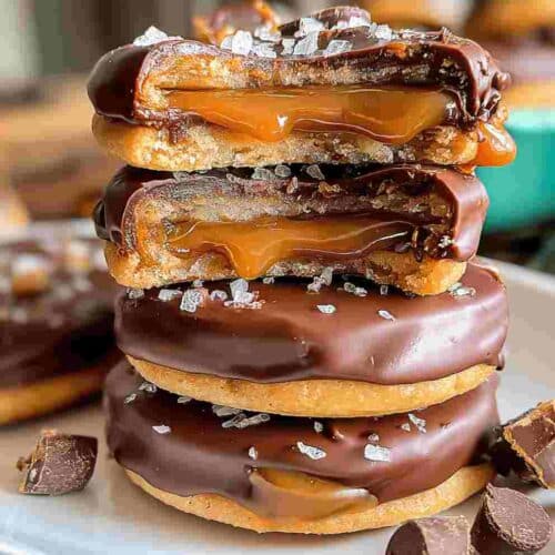 Twix-Style Cookies: Easy Dessert Recipe for Chewy, Caramel Bliss